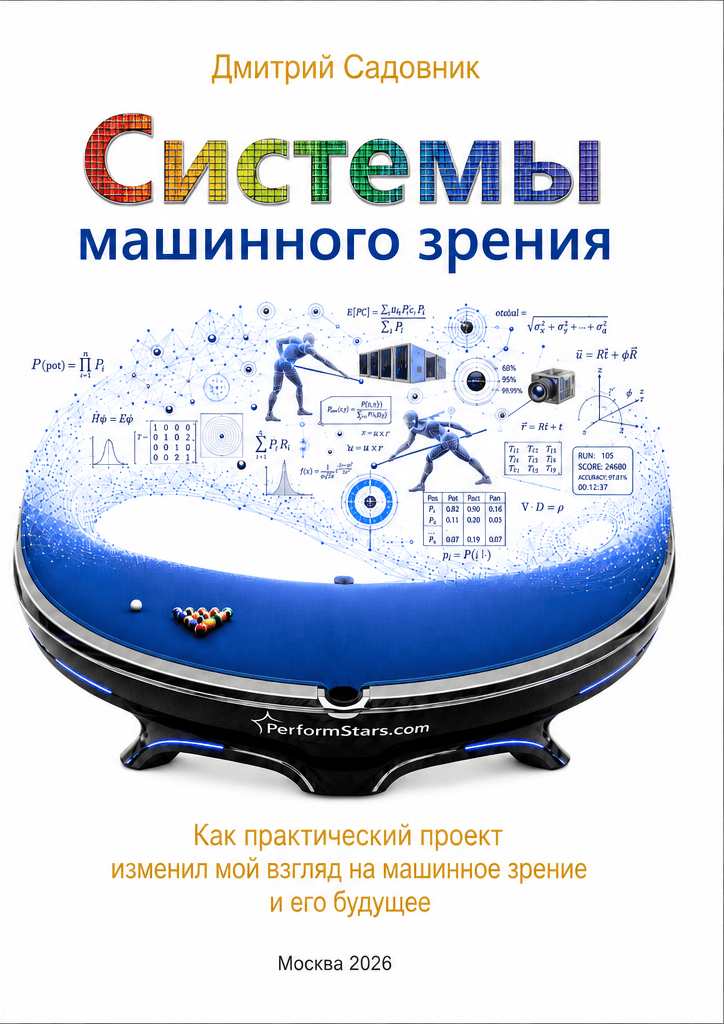 Обложка книги «Системы машинного зрения»